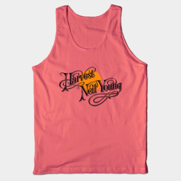 Neil Young Harvest Classic Tank Top by Army Of Vicious